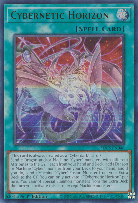 Cybernetic Horizon - SDCS-EN046 - Ultra Rare - 1st Edition available at 401 Games Canada