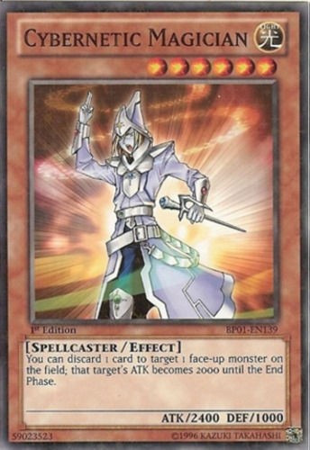 Cybernetic Magician - BP01-EN139 - Starfoil Rare - 1st Edition available at 401 Games Canada