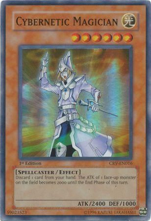Cybernetic Magician - CRV-EN016 - Super Rare - 1st Edition available at 401 Games Canada