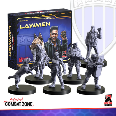 Cyberpunk Red: Combat Zone - Lawmen Faction Starter (Pre-Order) available at 401 Games Canada