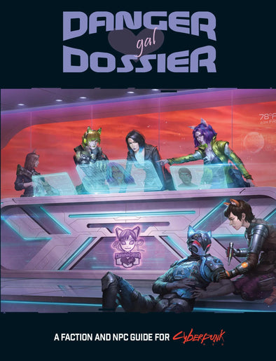 Cyberpunk Red - Danger Gal Dossier available at 401 Games Canada