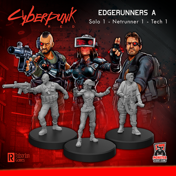 Cyberpunk Red - Minis Edgerunner A available at 401 Games Canada