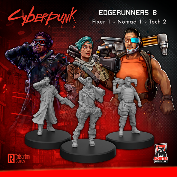 Cyberpunk Red - Minis Edgerunner B available at 401 Games Canada