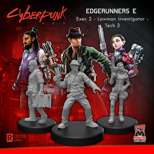 Cyberpunk Red - Minis Edgerunner E available at 401 Games Canada