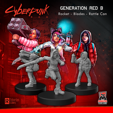 Cyberpunk Red - Minis Generation Red B available at 401 Games Canada
