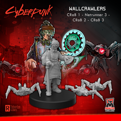 Cyberpunk Red - Minis Wall Crawlers available at 401 Games Canada