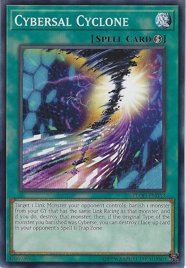 Cybersal Cyclone - FLOD-EN053 - Common - Unlimited available at 401 Games Canada
