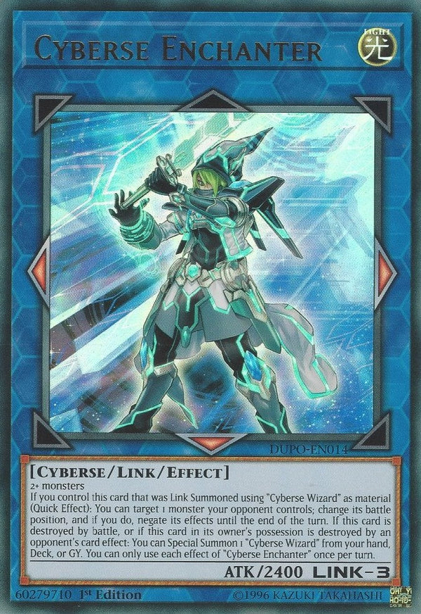 Cyberse Enchanter - DUPO-EN014 - Ultra Rare - 1st Edition available at 401 Games Canada