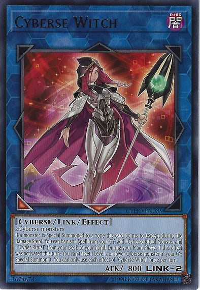 Cyberse Witch - CYHO-EN035 - Rare - Unlimited available at 401 Games Canada