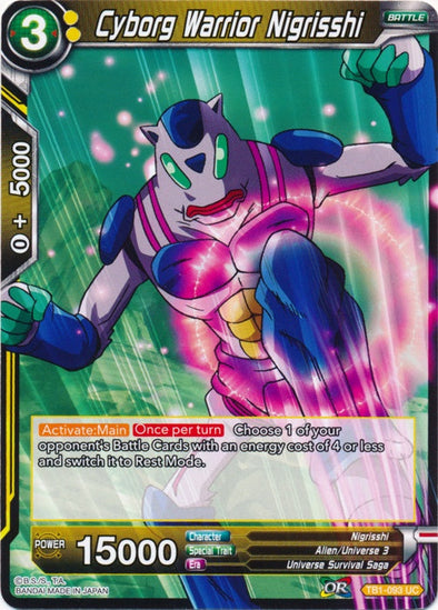 Cyborg Warrior Nigrisshi - TB1-093 - Uncommon (Foil) available at 401 Games Canada