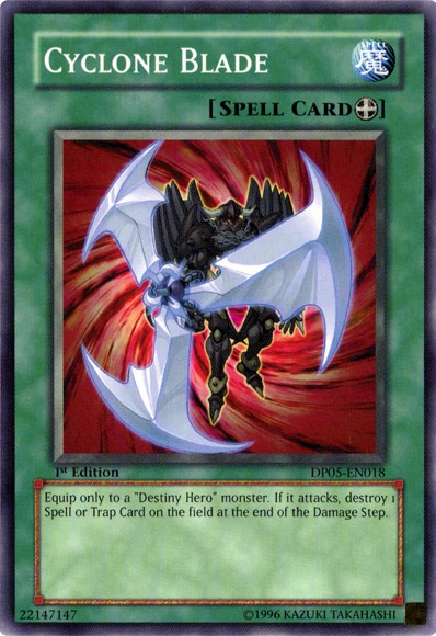 Cyclone Blade - DP05-EN018 - Common - 1st Edition available at 401 Games Canada