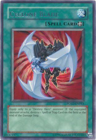 Cyclone Blade - POTD-EN043 - Rare - Unlimited available at 401 Games Canada