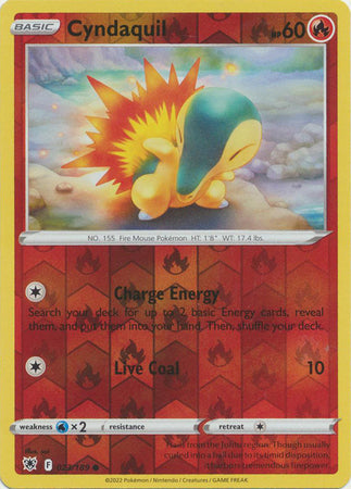 Cyndaquil - 023/189 - Common - Reverse Holo available at 401 Games Canada