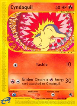 Cyndaquil - 105/165 - Common available at 401 Games Canada