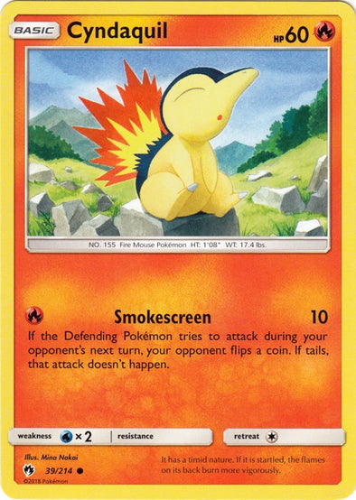 Cyndaquil - 39/214 - Common available at 401 Games Canada