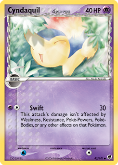 Cyndaquil - 45/101 - Common available at 401 Games Canada