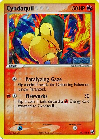 Cyndaquil - 54/115 - Common - Reverse Holo available at 401 Games Canada