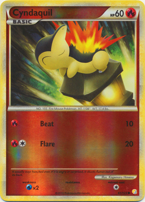 Cyndaquil - 61/123 - Common - Reverse Holo available at 401 Games Canada