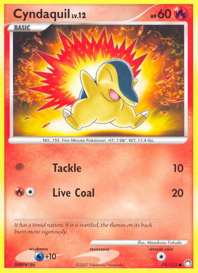 Cyndaquil - 79/123 - Common available at 401 Games Canada