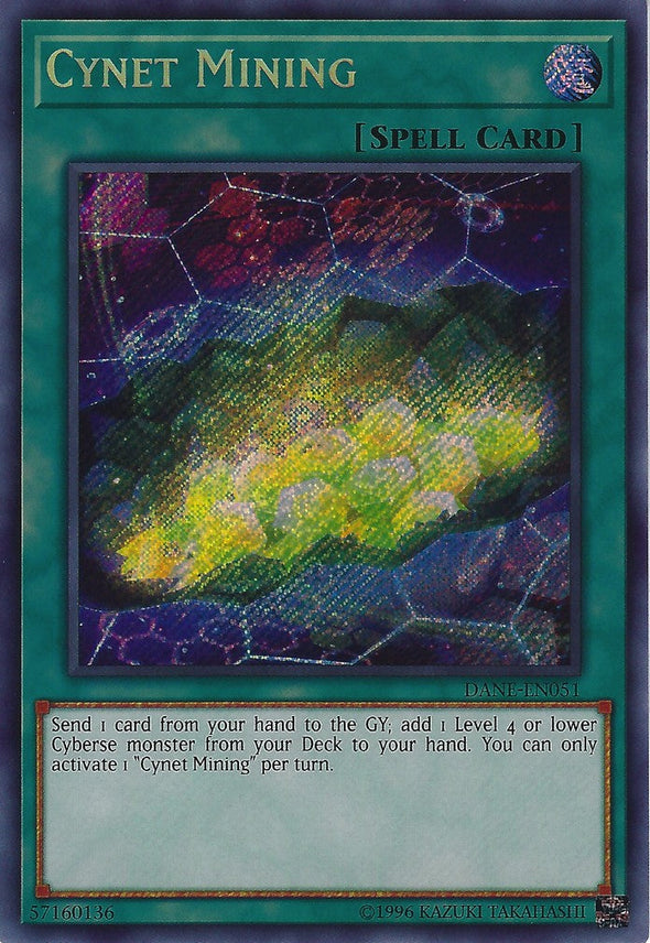 Cynet Mining - DANE-EN051 - Secret Rare - Unlimited available at 401 Games Canada