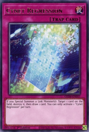 Cynet Regression - GEIM-EN057 - Rare - 1st Edition available at 401 Games Canada