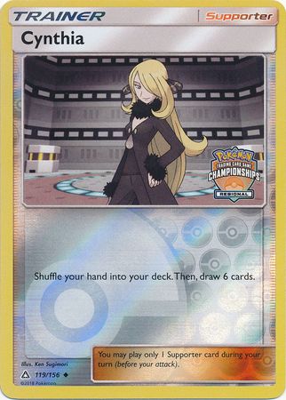 Cynthia - 119/156 - Promo (Regional Championships 2018) available at 401 Games Canada