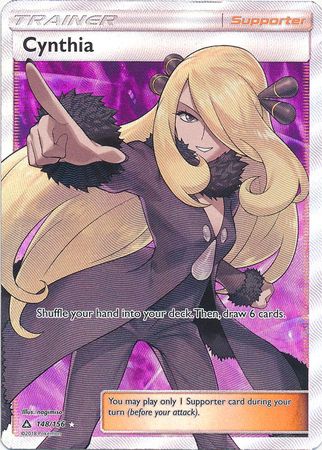 Cynthia - 148/156 - Full Art Ultra Rare available at 401 Games Canada