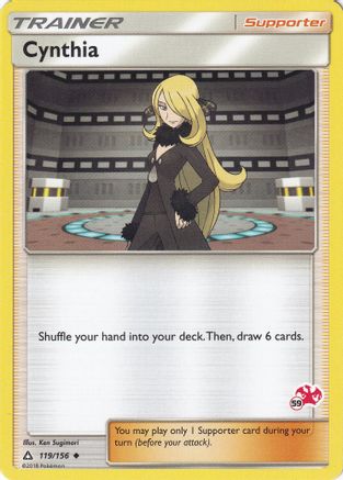 Cynthia (#59 Charizard Stamped) - 119/156 - Promo available at 401 Games Canada