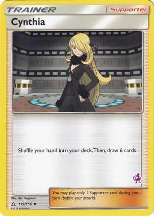 Cynthia (Mewtwo Stamped) - 119/156 - Promo available at 401 Games Canada