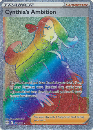 Cynthia's Ambition - 178/172 - Hyper Rare available at 401 Games Canada