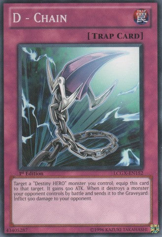 D - Chain - LCGX-EN152 - Common - 1st Edition available at 401 Games Canada