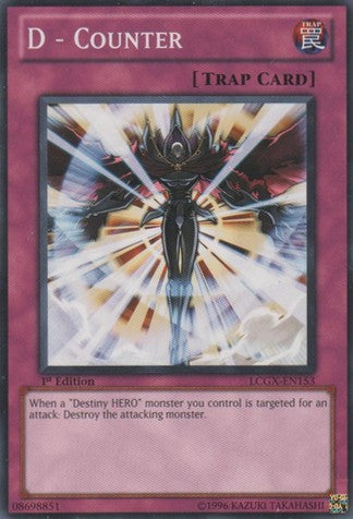 D - Counter - LCGX-EN153 - Common - 1st Edition available at 401 Games Canada