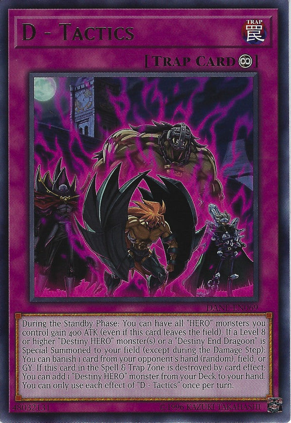 D - Tactics - DANE-EN069 - Rare - Unlimited available at 401 Games Canada