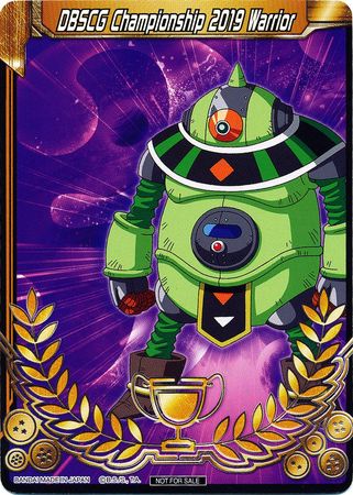 DBSCG Championship 2019 Warrior - Universe 3 Mosco - Merit Token available at 401 Games Canada