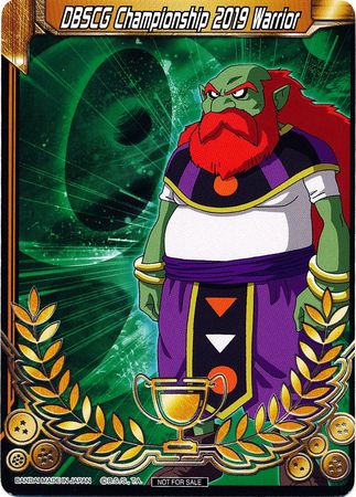 DBSCG Championship 2019 Warrior - Universe 9 Sidra - Merit Token available at 401 Games Canada