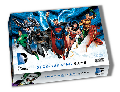 DC Comics Deck Building Game available at 401 Games Canada