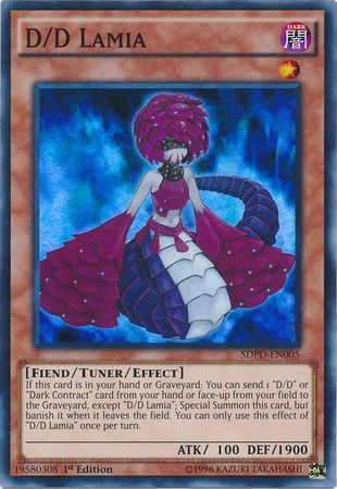 D/D Lamia - SDPD-EN005 - Super Rare - 1st Edition available at 401 Games Canada