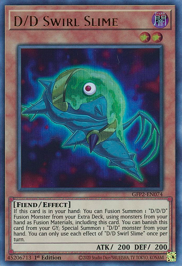 D/D Swirl Slime - GFP2-EN074 - Ultra Rare - 1st Edition available at 401 Games Canada