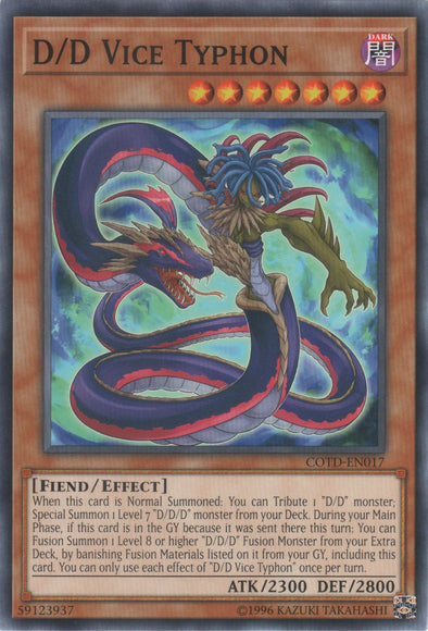 D/D Vice Typhon - COTD-EN017 - Common - Unlimited available at 401 Games Canada