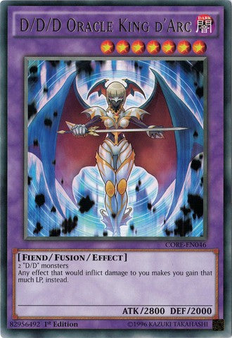 D/D/D Oracle King d'Arc - CORE-EN046 - Rare - 1st Edition available at 401 Games Canada