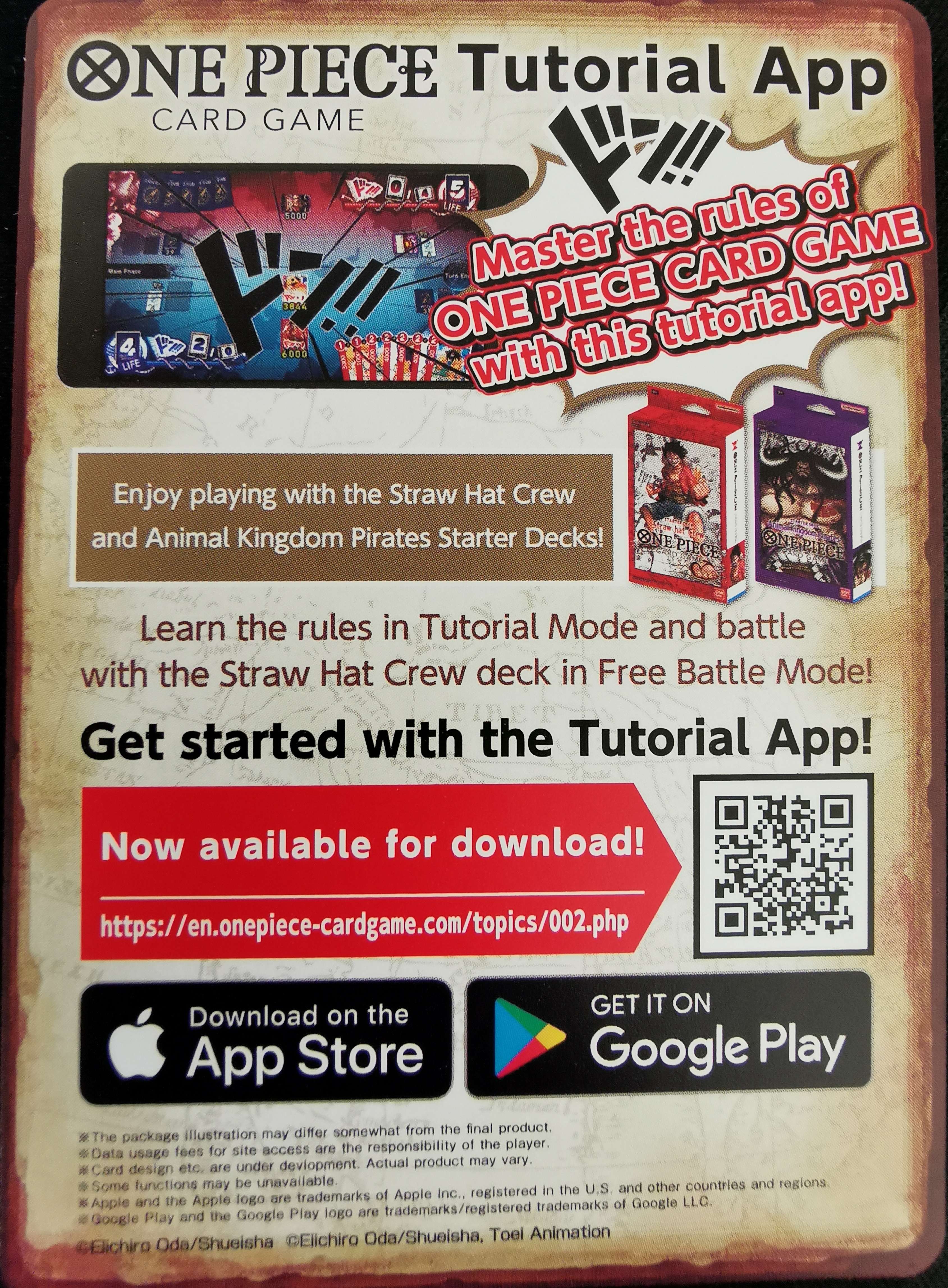 one piece card game tutorial app 401 Games Canada - DON!! Card (One Piece Tutorial App Back) - OP02