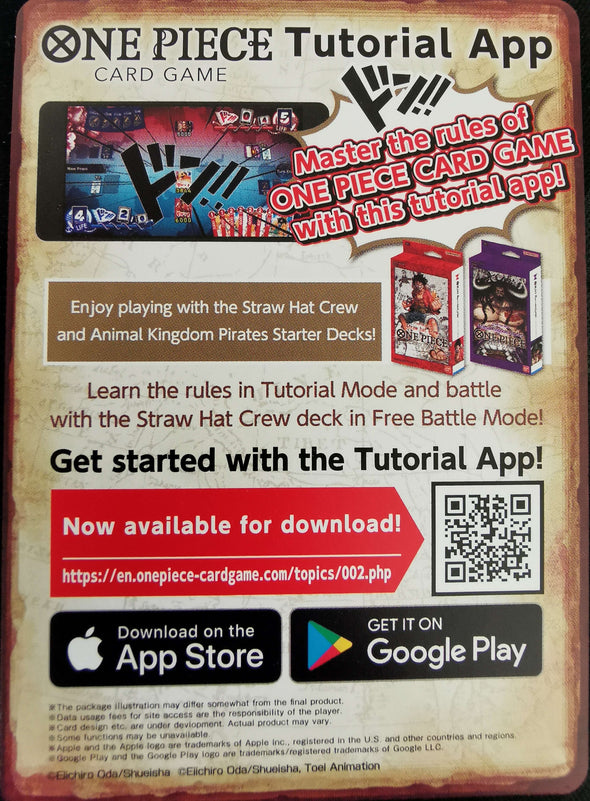 DON!! Card - OP02 - One Piece Tutorial Back App Back available at 401 Games Canada