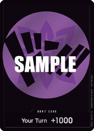DON!! Card (Purple) - DON!! - Promo available at 401 Games Canada
