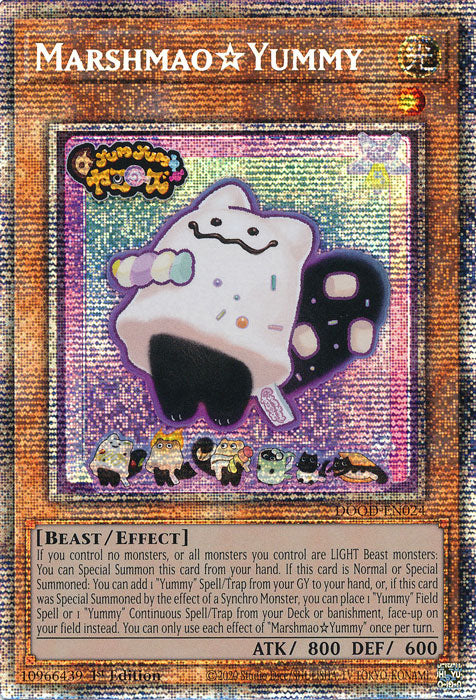 MarshmaoYummy - DOOD-EN024 - Starlight Rare - 1st Edition