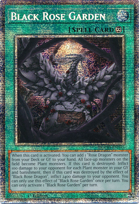Black Rose Garden - DOOD-EN055 - Starlight Rare - 1st Edition