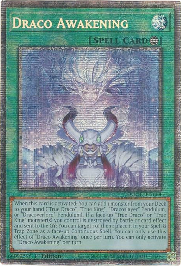 Draco Awakening - DOOD-EN064 - Starlight Rare - 1st Edition