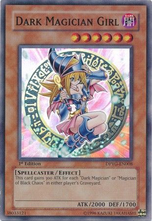 Dark Magician Girl - DPYG-EN008 - Super Rare - 1st Edition