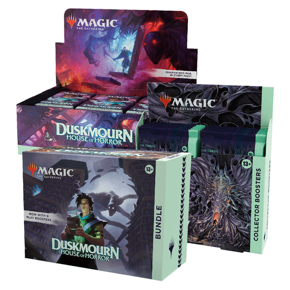 MTG - Duskmourn: House of Horror - Combo #3 - Play, Collector Booster & Bundle