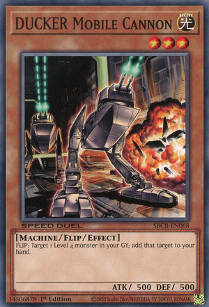 DUCKER Mobile Cannon - SBCB-EN068 - Common - 1st Edition available at 401 Games Canada