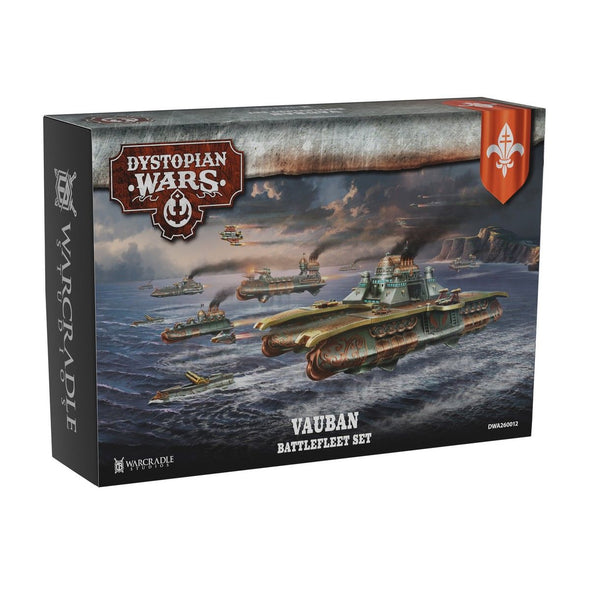 Dystopian Wars - Latin Alliance - Vauban Battlefleet Set